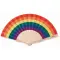 Rainbow wooden hand fan - BOWFAN - Anteprima 3