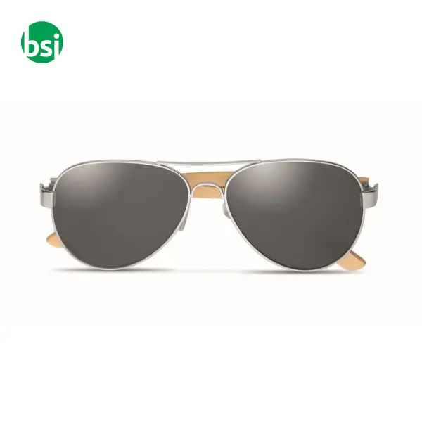 Bamboo sunglasses in pouch - HONIARA -  2