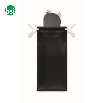 Bamboo sunglasses in pouch - HONIARA - Immagine 4