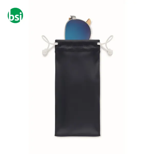 Bamboo sunglasses in pouch - HONIARA -  11