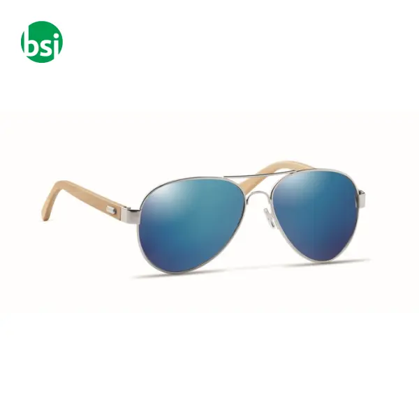 Bamboo sunglasses in pouch - HONIARA -  13