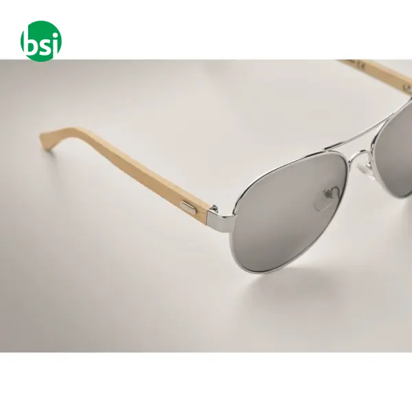 Bamboo sunglasses in pouch - HONIARA -  14