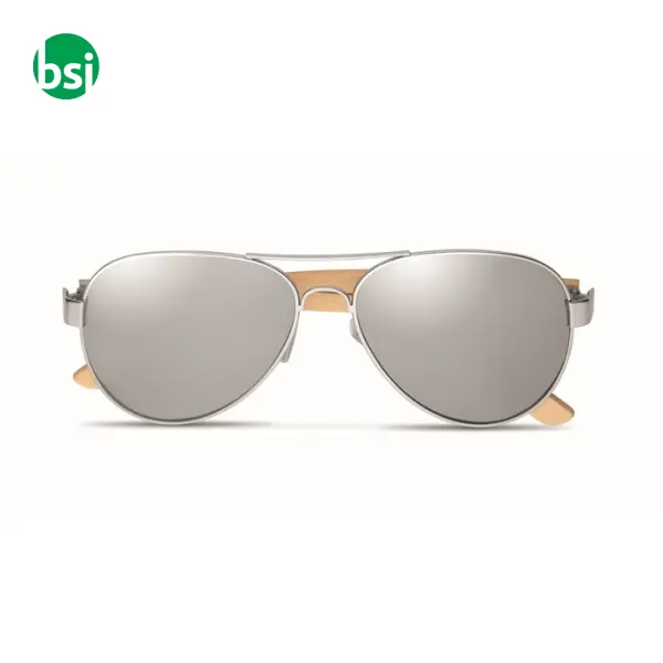 Bamboo sunglasses in pouch - HONIARA -  15