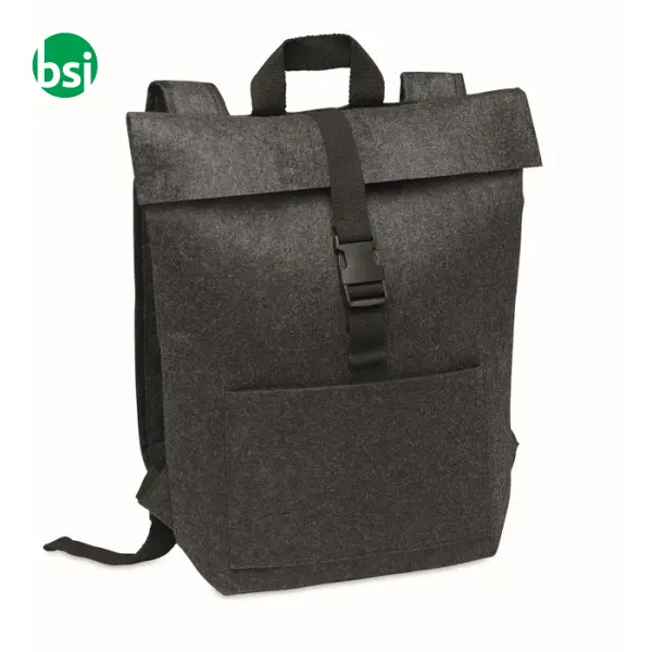 RPET felt backpack - INDICO PACK -  1