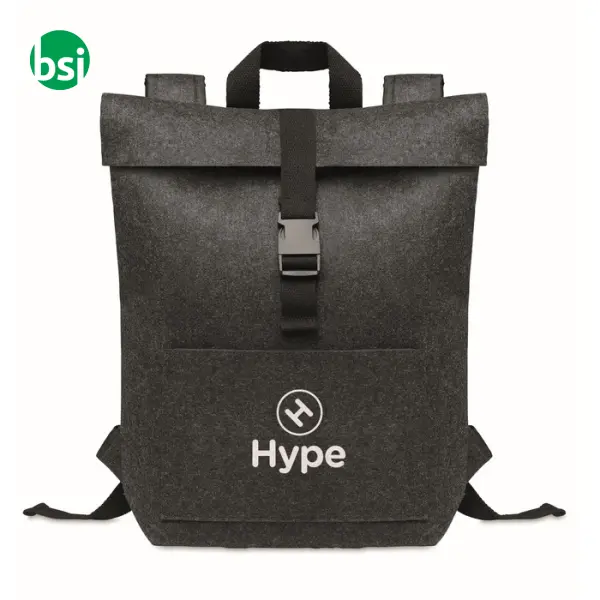 RPET felt backpack - INDICO PACK -  3