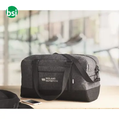 RPET felt weekend bag - INDICO BAG - Immagine 4