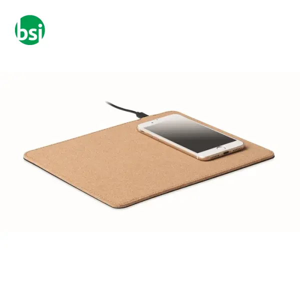 Cork mouse pad charger 10W - WIRELESS MATTY -  2