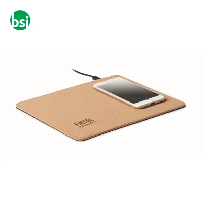 Cork mouse pad charger 10W - WIRELESS MATTY - Immagine 3