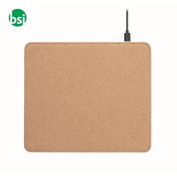 Cork mouse pad charger 10W - WIRELESS MATTY -  5