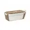 Zinc tub with 3 herbs seeds - MIX SEEDS - Anteprima 9