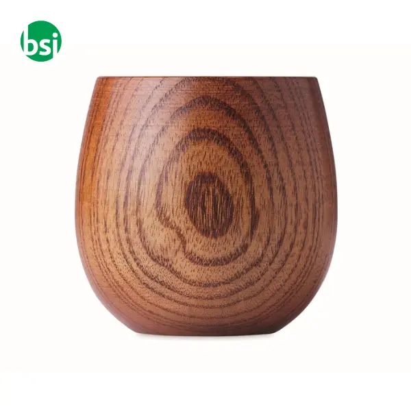 Oak wooden mug 250 ml - OVALIS -  4