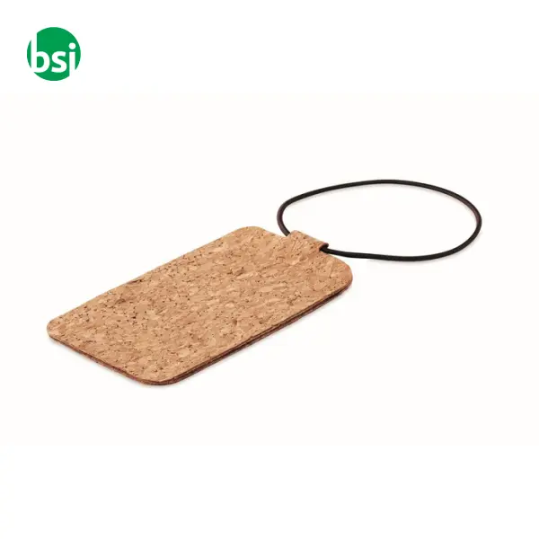 Cork luggage tag - OVALIS -  2