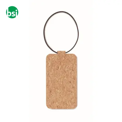 Cork luggage tag - OVALIS - Immagine 3