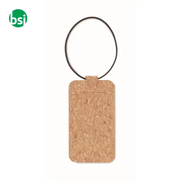 Cork luggage tag - OVALIS -  6