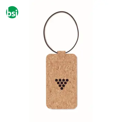 Cork luggage tag - OVALIS - Immagine 7