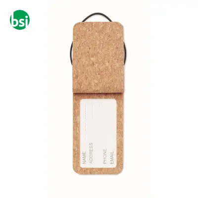 Cork luggage tag - OVALIS - Immagine 8