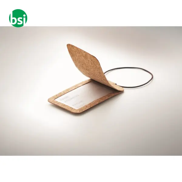 Cork luggage tag - OVALIS -  9
