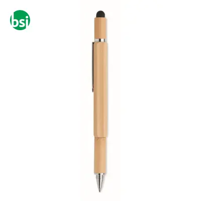 Spirit level pen in bamboo - TOOLBAM - Immagine 4