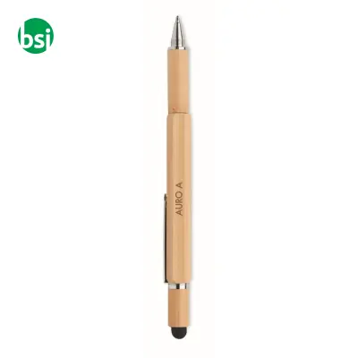 Spirit level pen in bamboo - TOOLBAM - Immagine 6