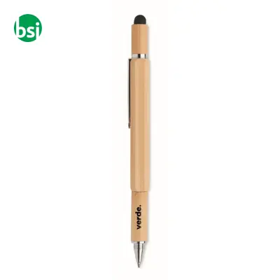Spirit level pen in bamboo - TOOLBAM - Immagine 7