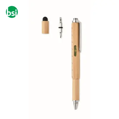 Spirit level pen in bamboo - TOOLBAM - Immagine 8