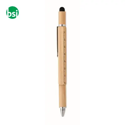 Spirit level pen in bamboo - TOOLBAM - Immagine 9