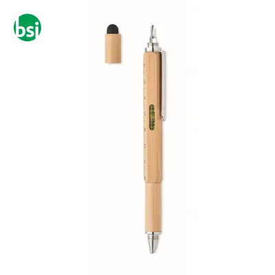 Spirit level pen in bamboo - TOOLBAM - Immagine 10