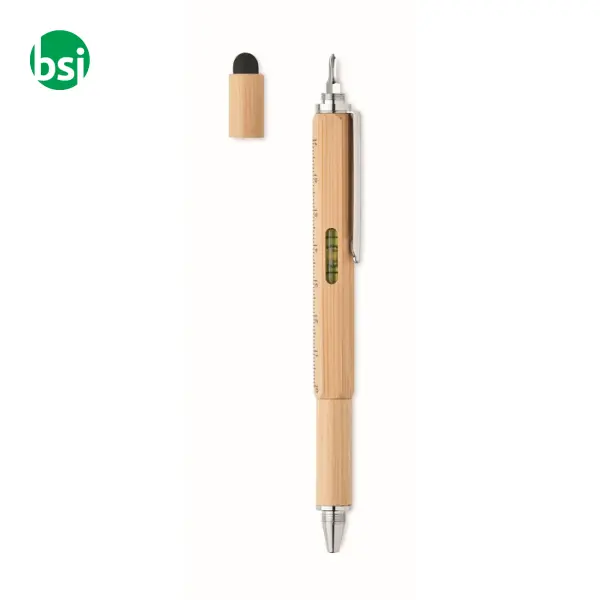Spirit level pen in bamboo - TOOLBAM -  10