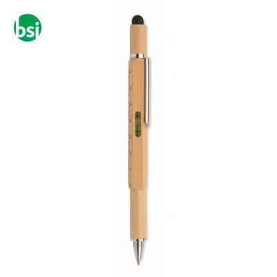 Spirit level pen in bamboo - TOOLBAM - Immagine 14