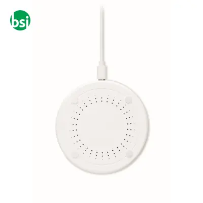 wireless charger 10W in bamboo - 10W - DESPAD + - Immagine 6
