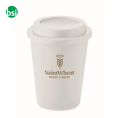 Double wall tumbler PP 300 ml - SORA - Immagine 6