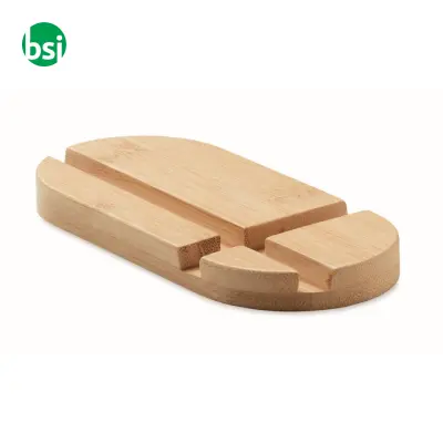 Bamboo tablet/smartphone stand - ROBIN