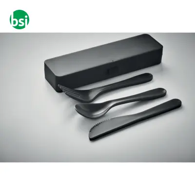 Cutlery set in PP - RIGATA - Immagine 3