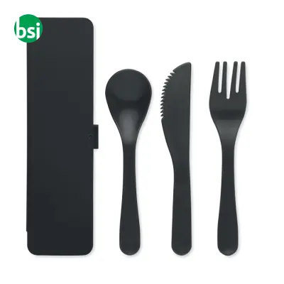 Cutlery set in PP - RIGATA - Immagine 6