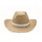 Natural straw cowboy hat - TEXAS - Anteprima 3