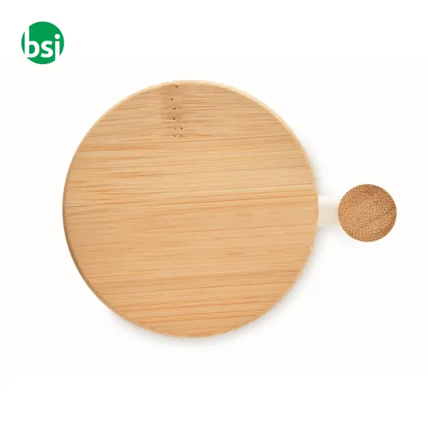 Porcelain mug with lid 380 ml - MAJEST -  8