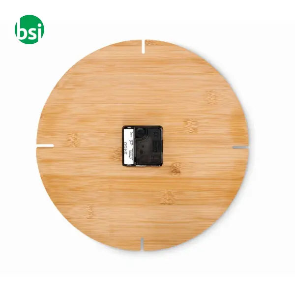 Round shape bamboo wall clock - ESFERE -  5