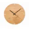 Round shape bamboo wall clock - ESFERE - Anteprima 3