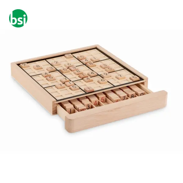 Wooden sudoku board game - SUDOKU -  1