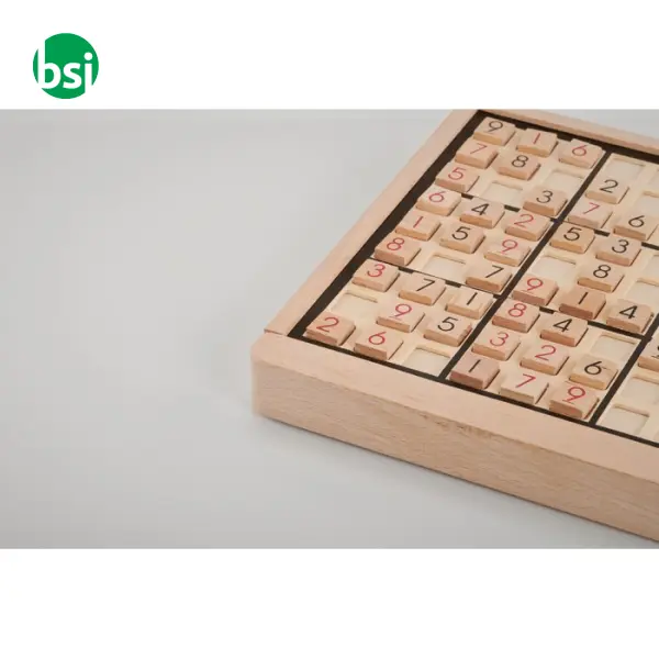 Wooden sudoku board game - SUDOKU -  3