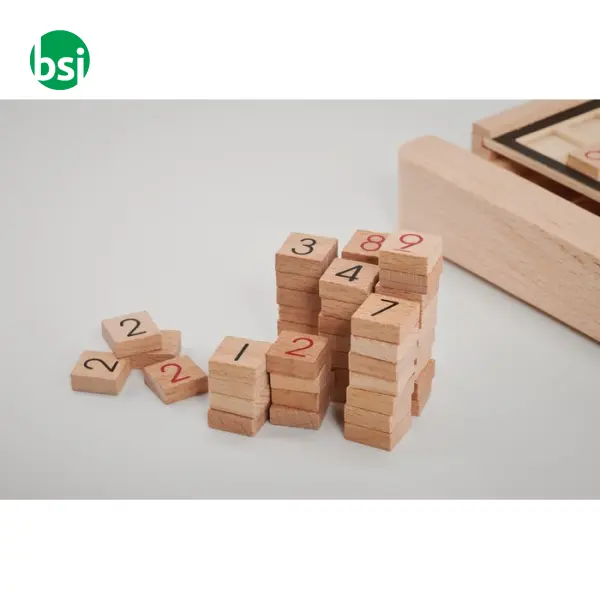 Wooden sudoku board game - SUDOKU -  5