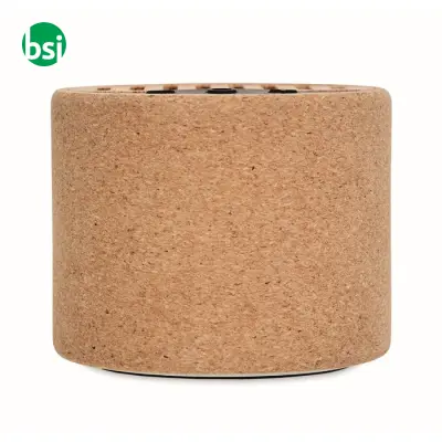 Round cork wireless speaker - 3W - ROUND + - Immagine 4