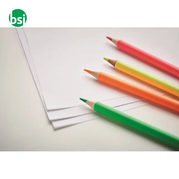 4 highlighter pencils in box - BOWY -  9