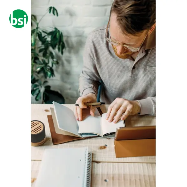 Bamboo RPET wireless speaker - 3W - BOOL -  6