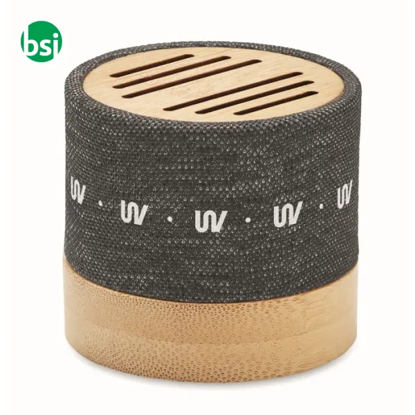 Bamboo RPET wireless speaker - 3W - BOOL -  7