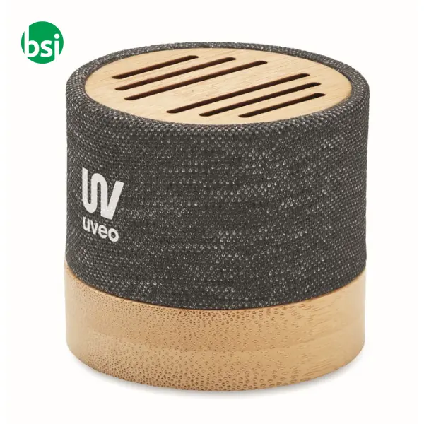 Bamboo RPET wireless speaker - 3W - BOOL -  8