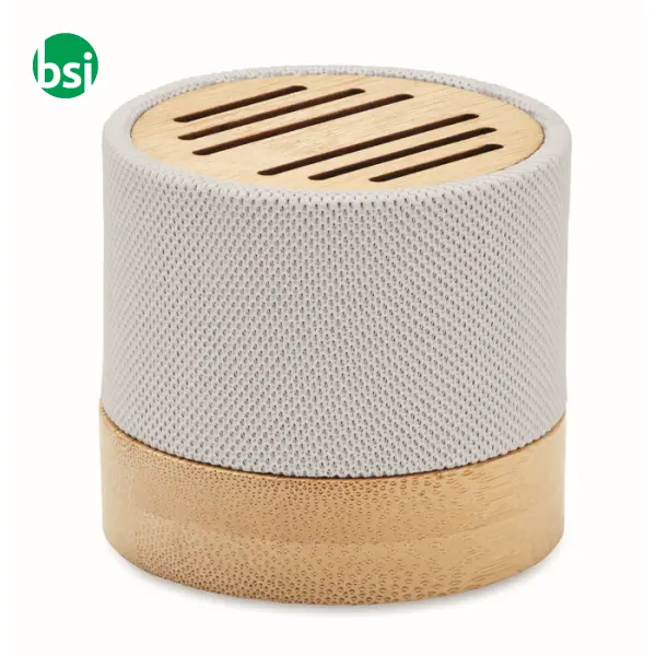 Bamboo RPET wireless speaker - 3W - BOOL -  23