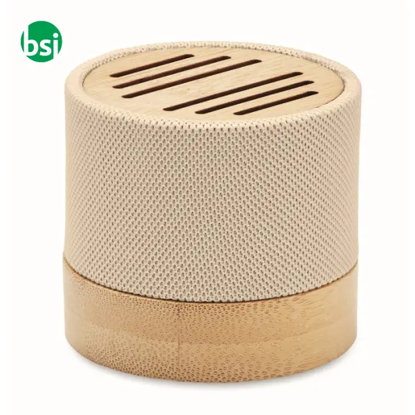 Bamboo RPET wireless speaker - 3W - BOOL -  24