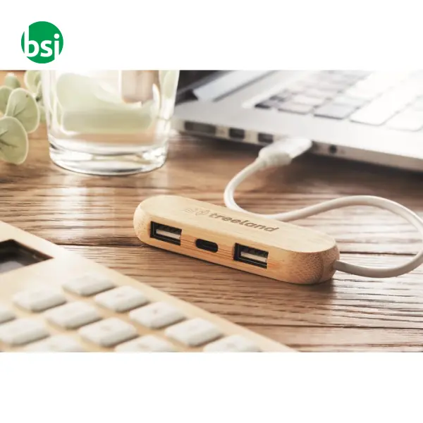3 port USB hub with dual input - VINA C -  3