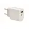 18W 2 port USB charger EU plug - PORT - Anteprima 1